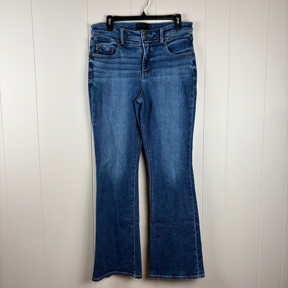 Buckle Black bootcut 30x32 Fit No75 High Rise Flare Jeans Medium Wash Denim Blue